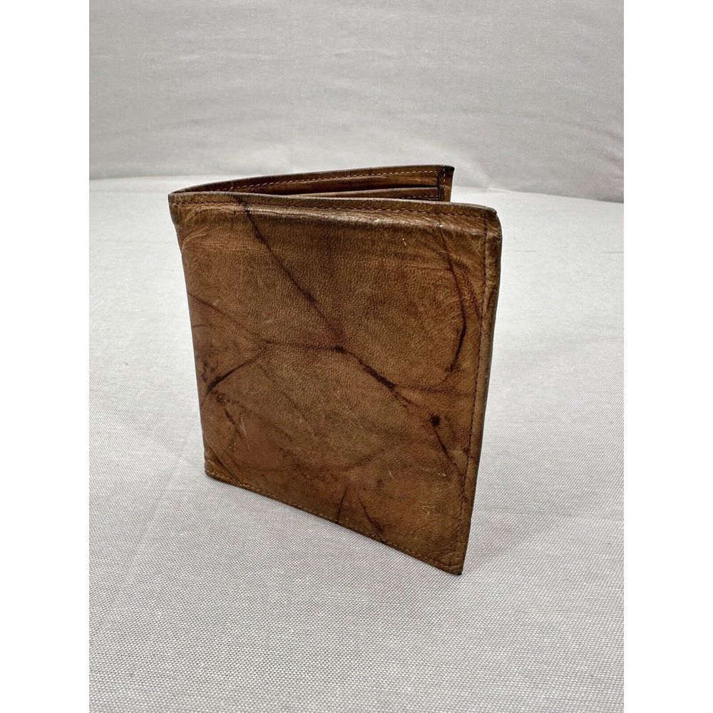Prince Gardner Vintage Brown Full Grain Cowhide Bifold Men's‎ Wallet